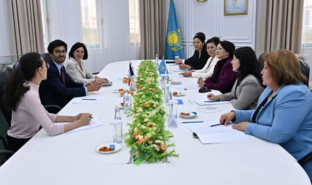 ҚР Ұлттық архиві мен Франция Ұлттық кітапханасы өкілдерінің ресми кездесуі