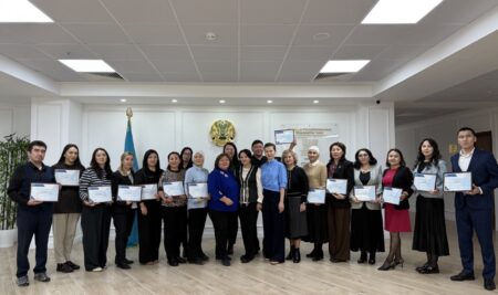 ҚР Ұлттық архиві қызметкерлері көпшілік алдында сөйлеу дағдыларын жетілдірді